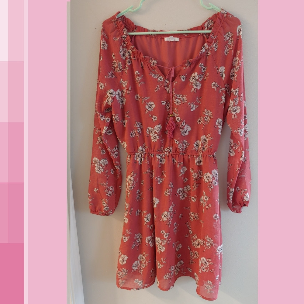 Pink Floral Maurice's Dress